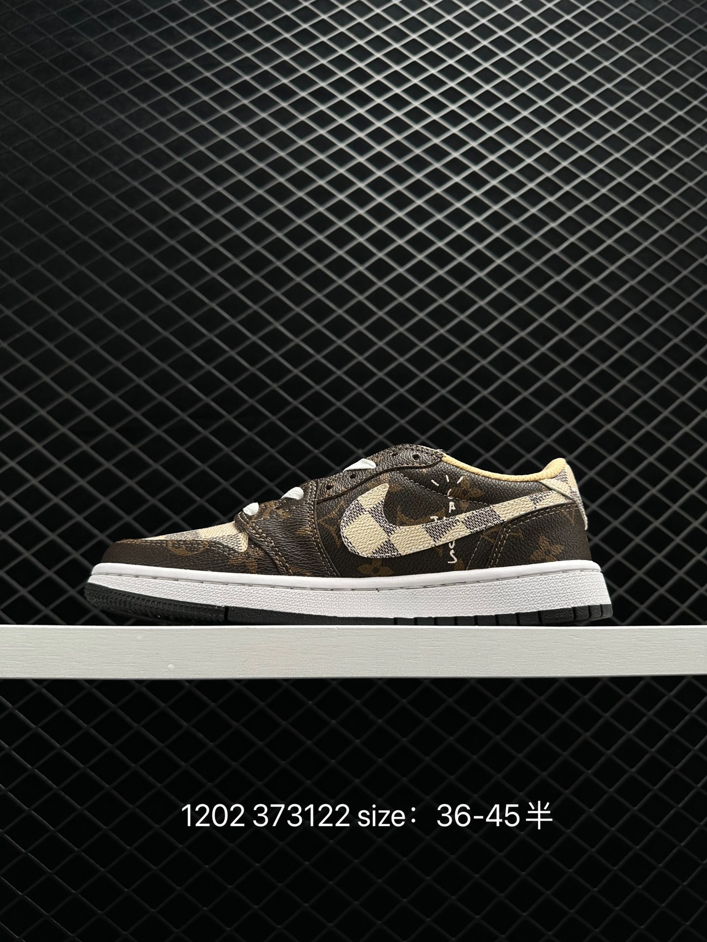 Travis Scott x Fragment x Air Jordan 1 Low“Military Blue”